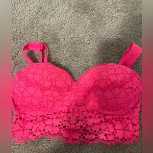 Victoria’s Secret Pink lace bralette